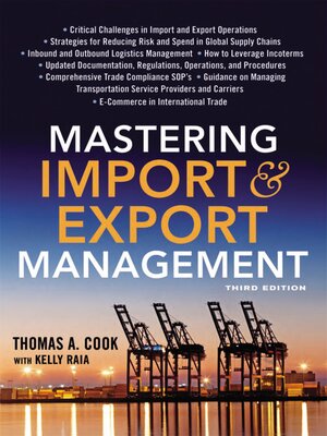 cover image of Mastering Import and Export Management